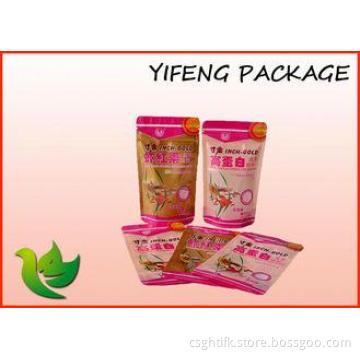Ziplock Block Bottom Pet Food Bags Food Grade Plastic Flexi